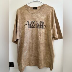Brown Graphic T-Shirt